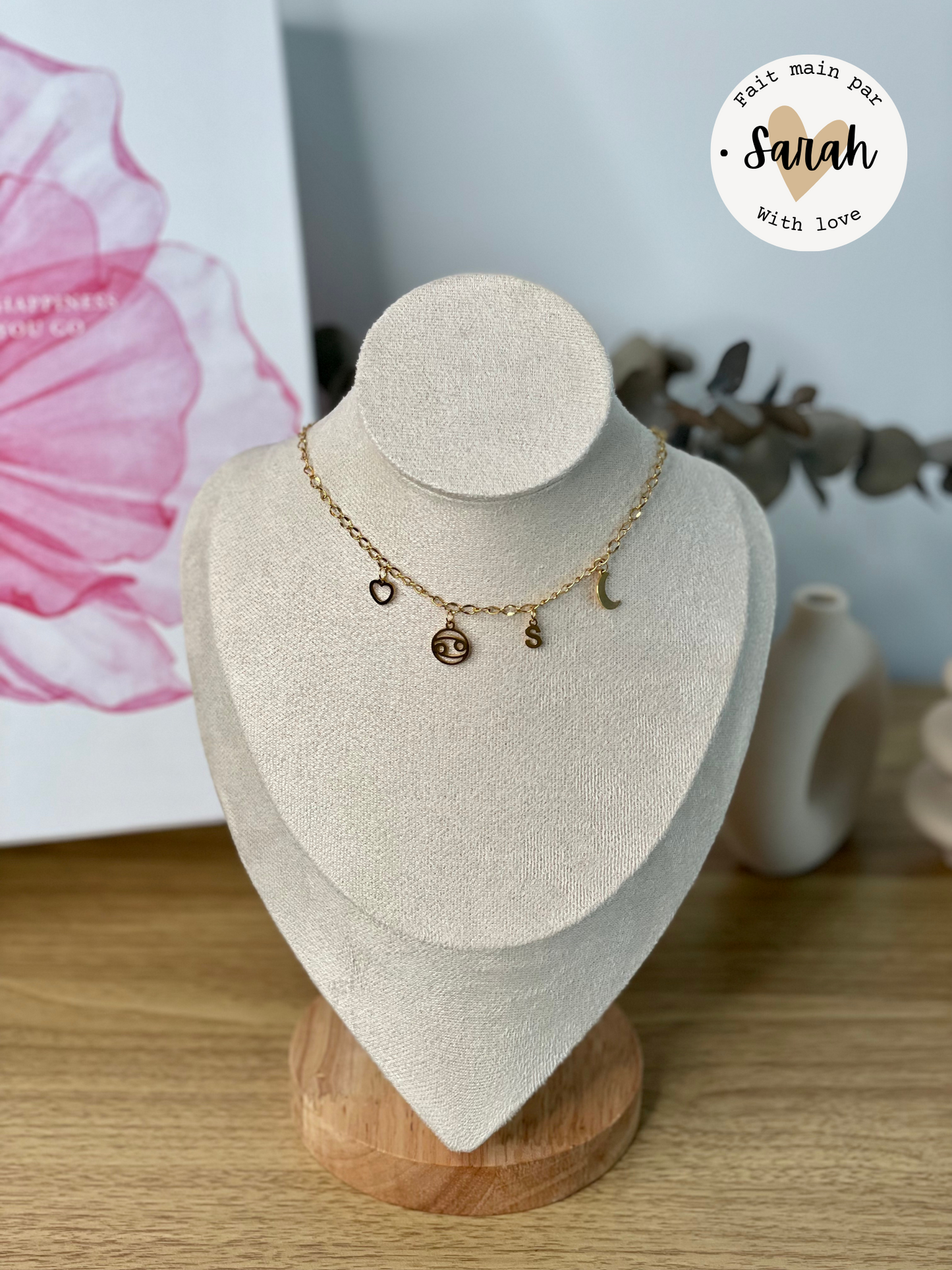 Collier ASTRO à personnaliser - fait main